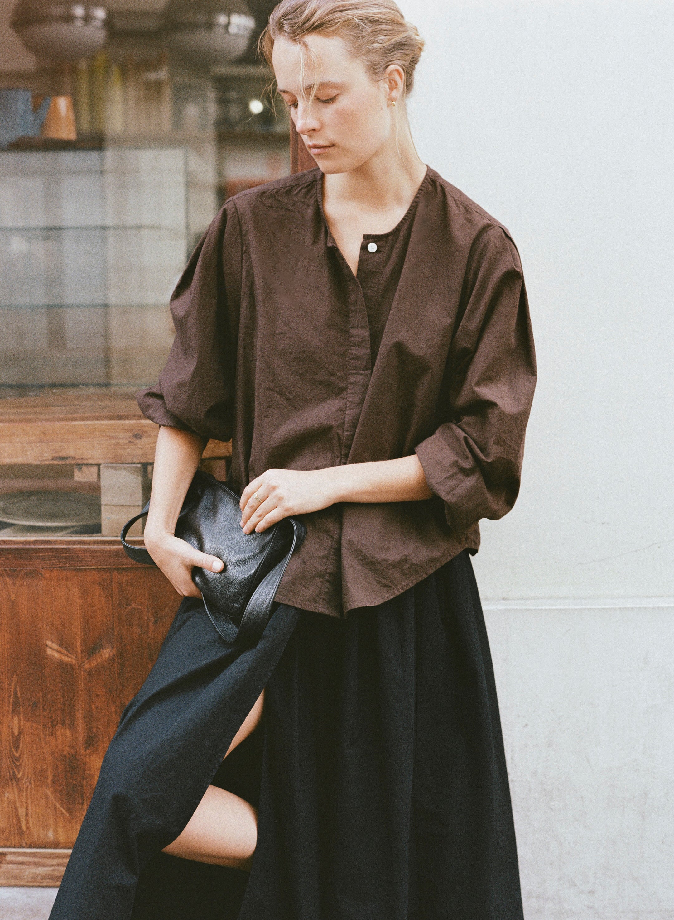 Cairo Shirt, Organic Batiste, Manzanita