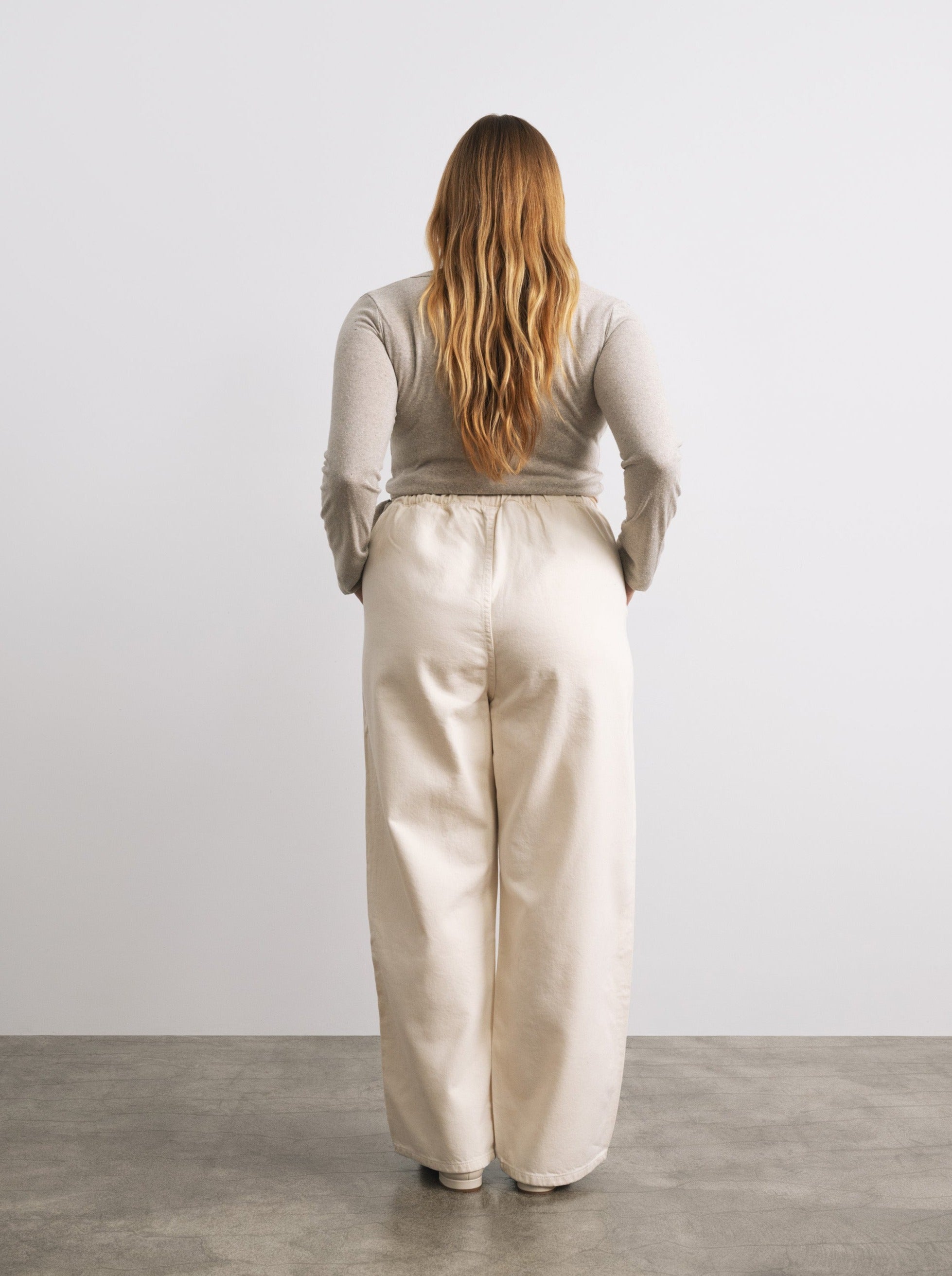 Juno Pant, Tencel Bull Denim, Putty