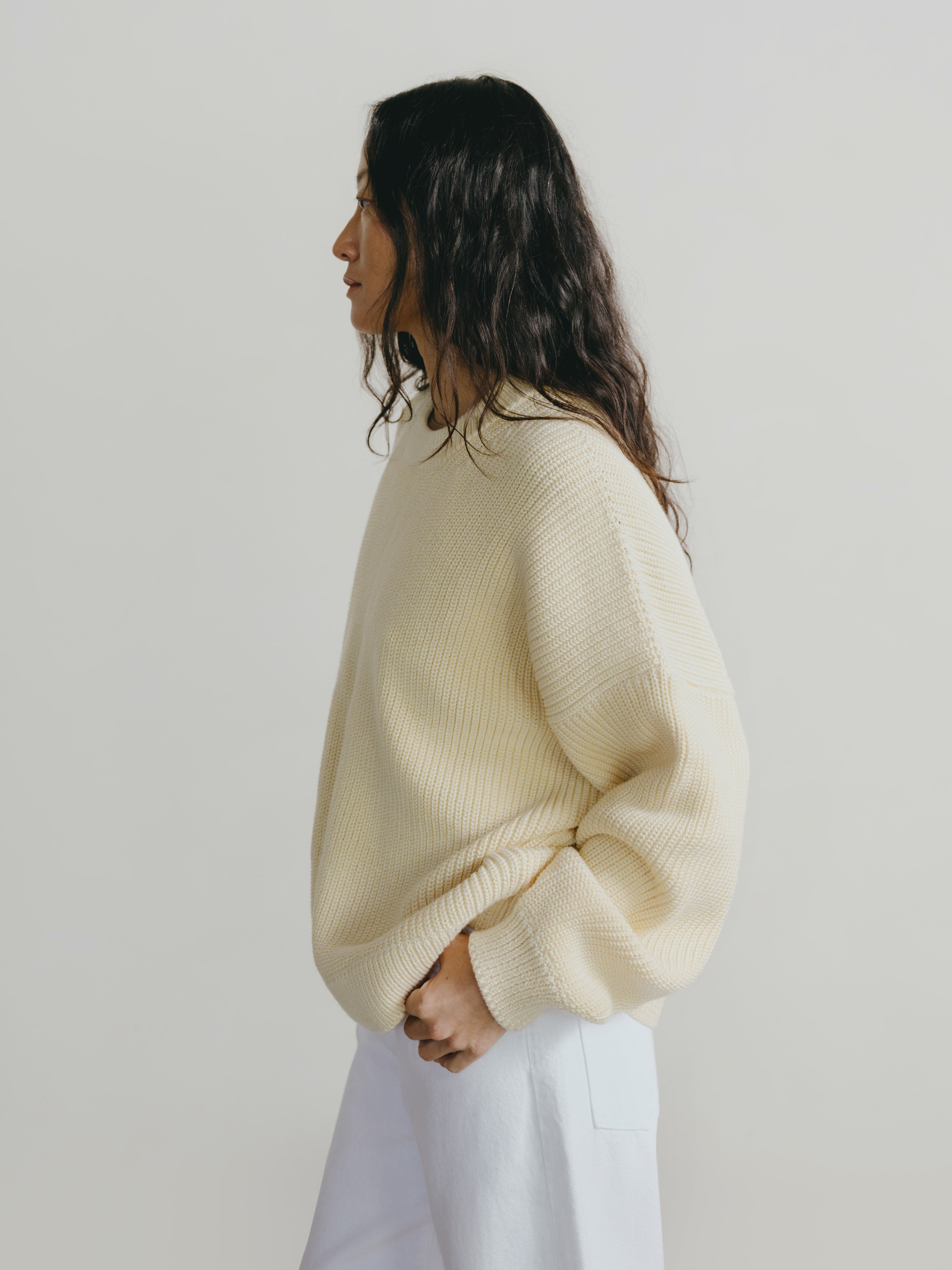 Chleo Crew, Organic Cotton, Butter