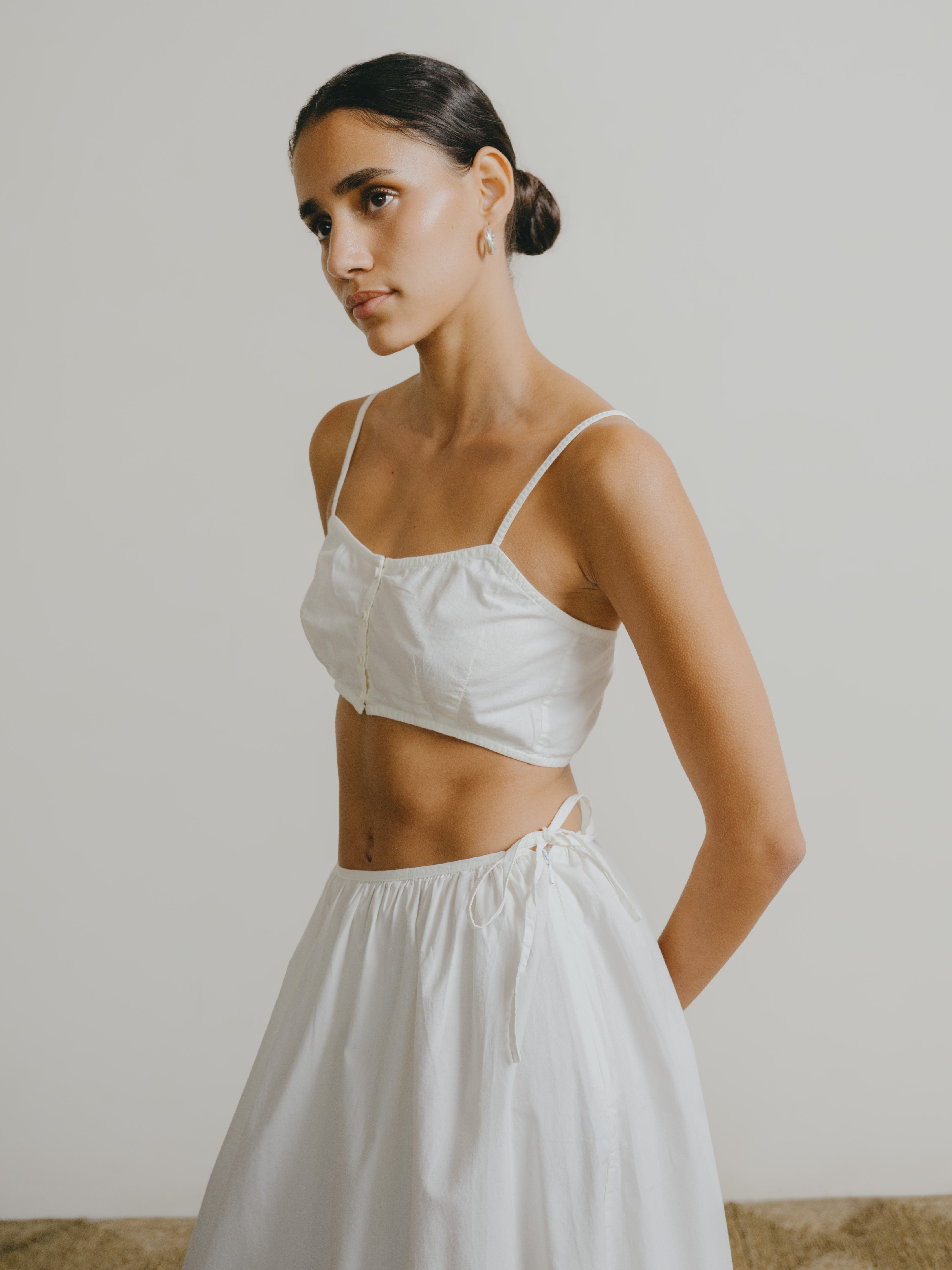 Maeve Top, Organic Batiste, Natural