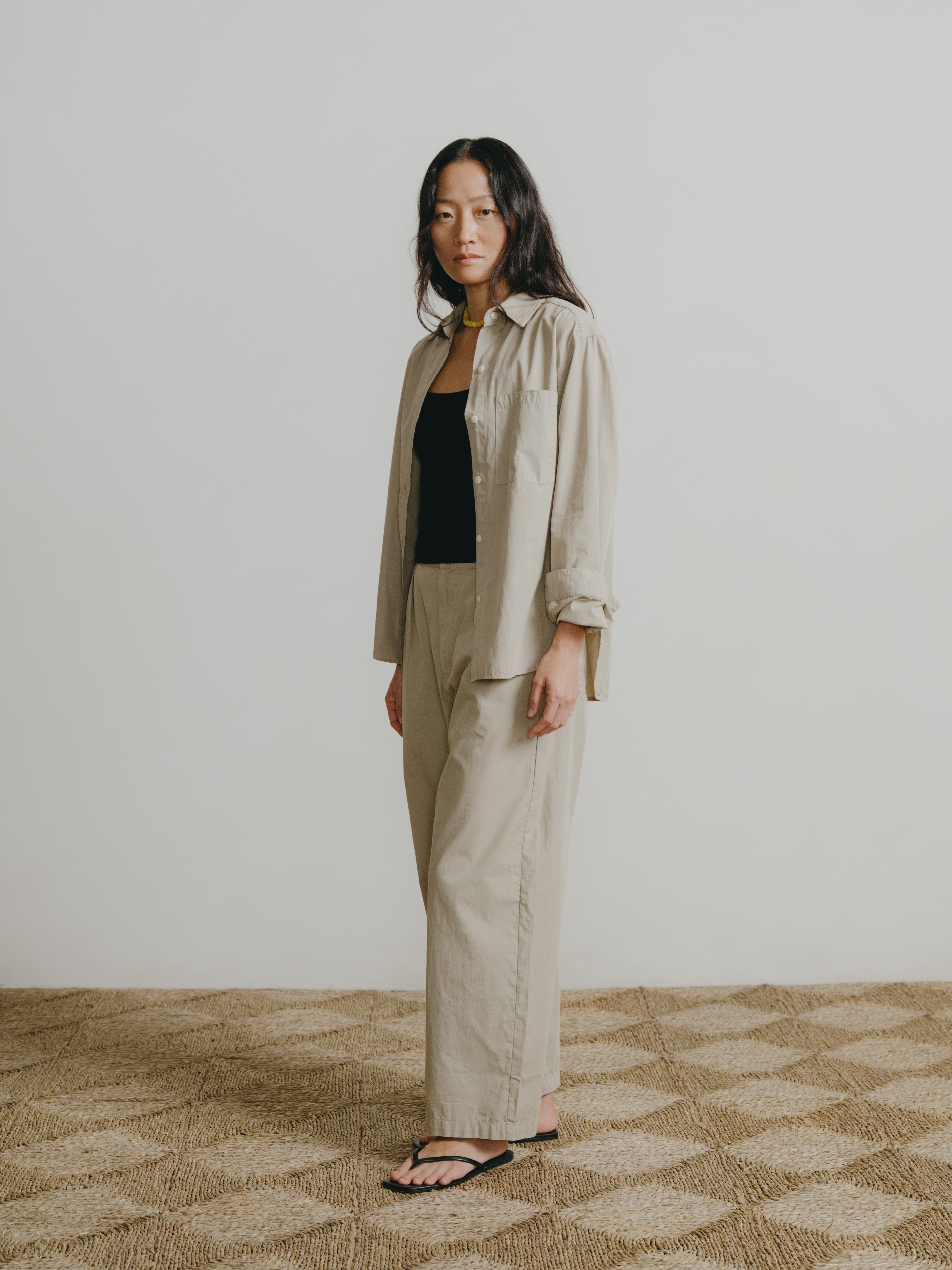 Poplin Field Pant, Organic Poplin, Khaki