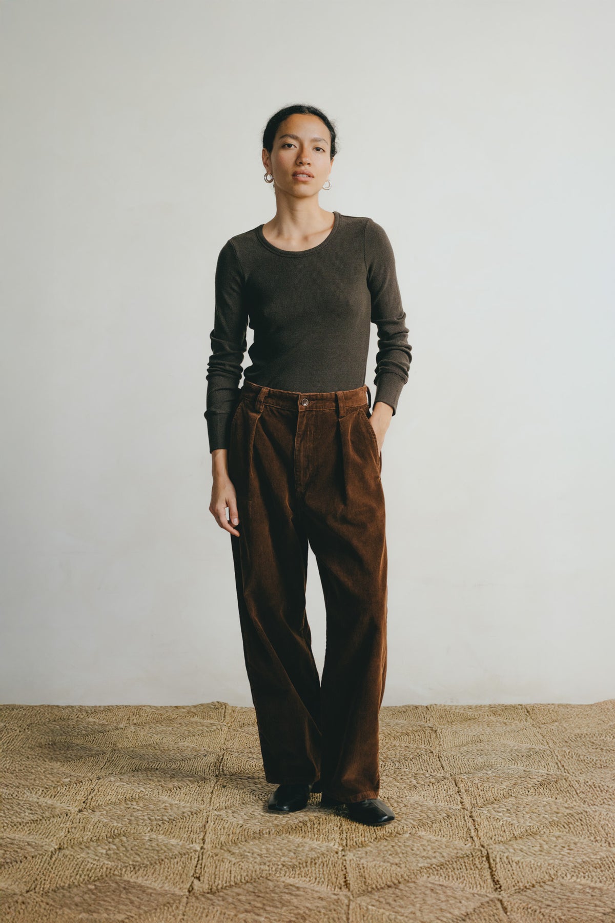 Field Pant, Organic Corduroy, Rust