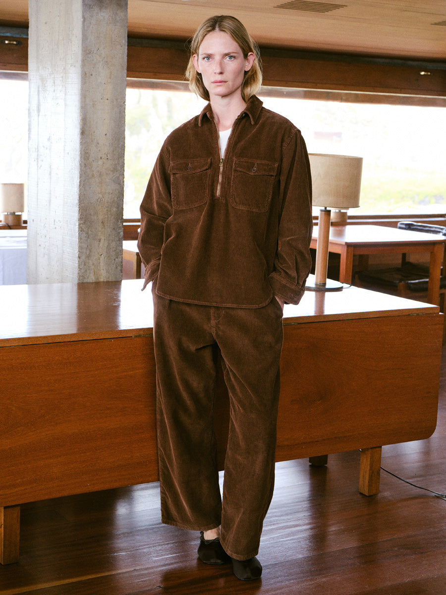 Field Pant, Organic Corduroy, Rust