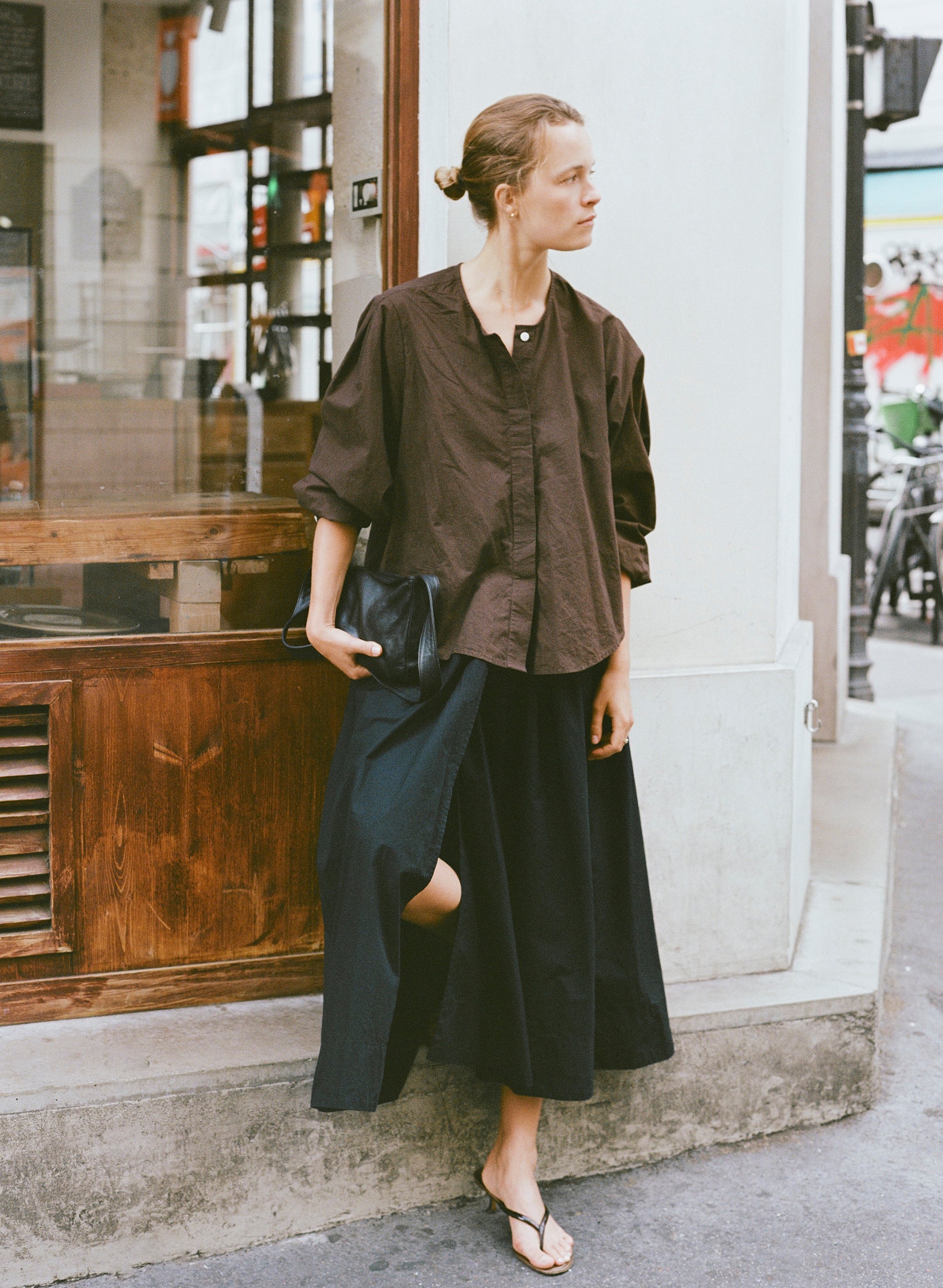 Cairo Shirt, Organic Batiste, Manzanita