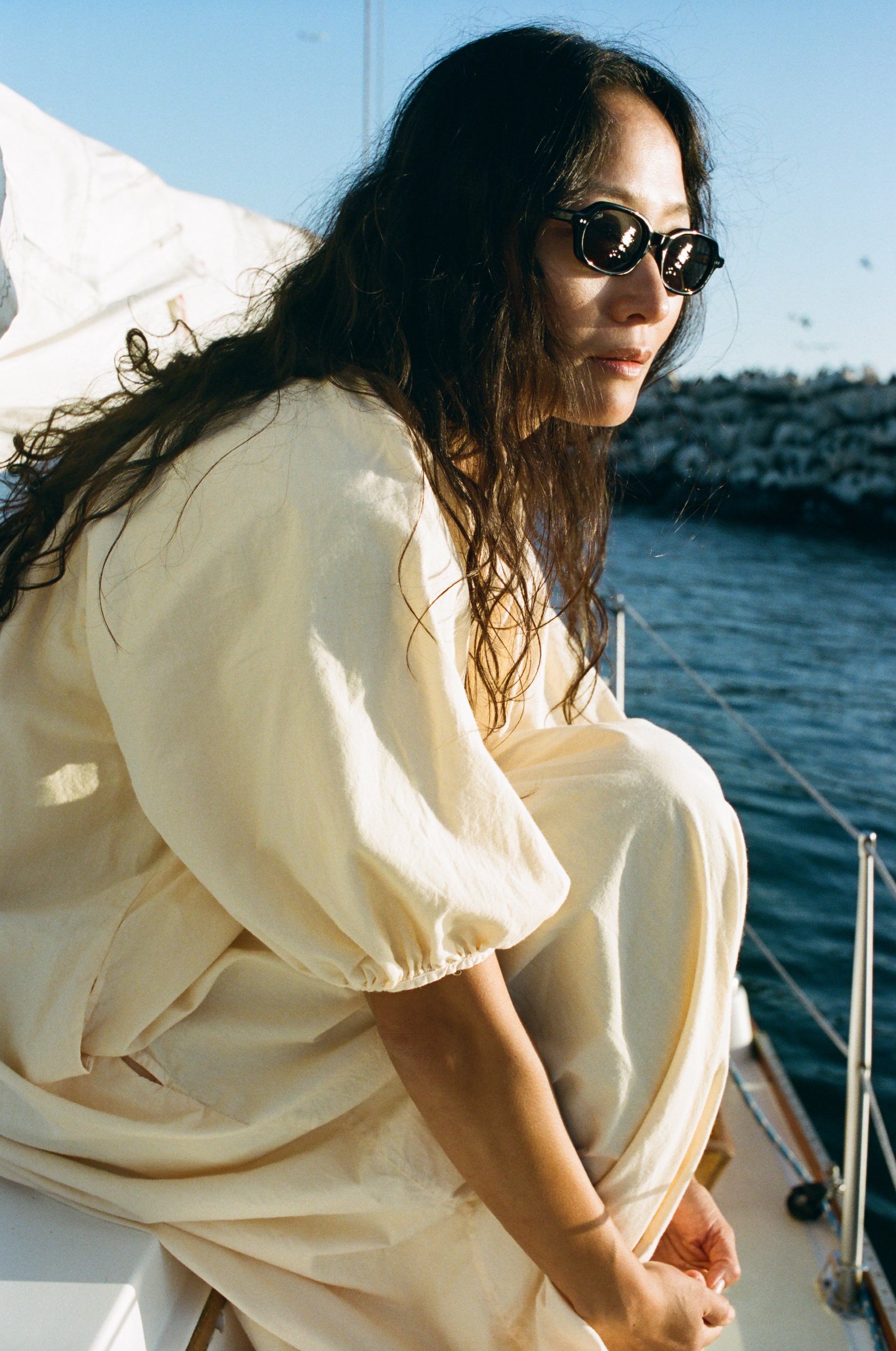 Ophelia Dress, Organic Batiste, Butter