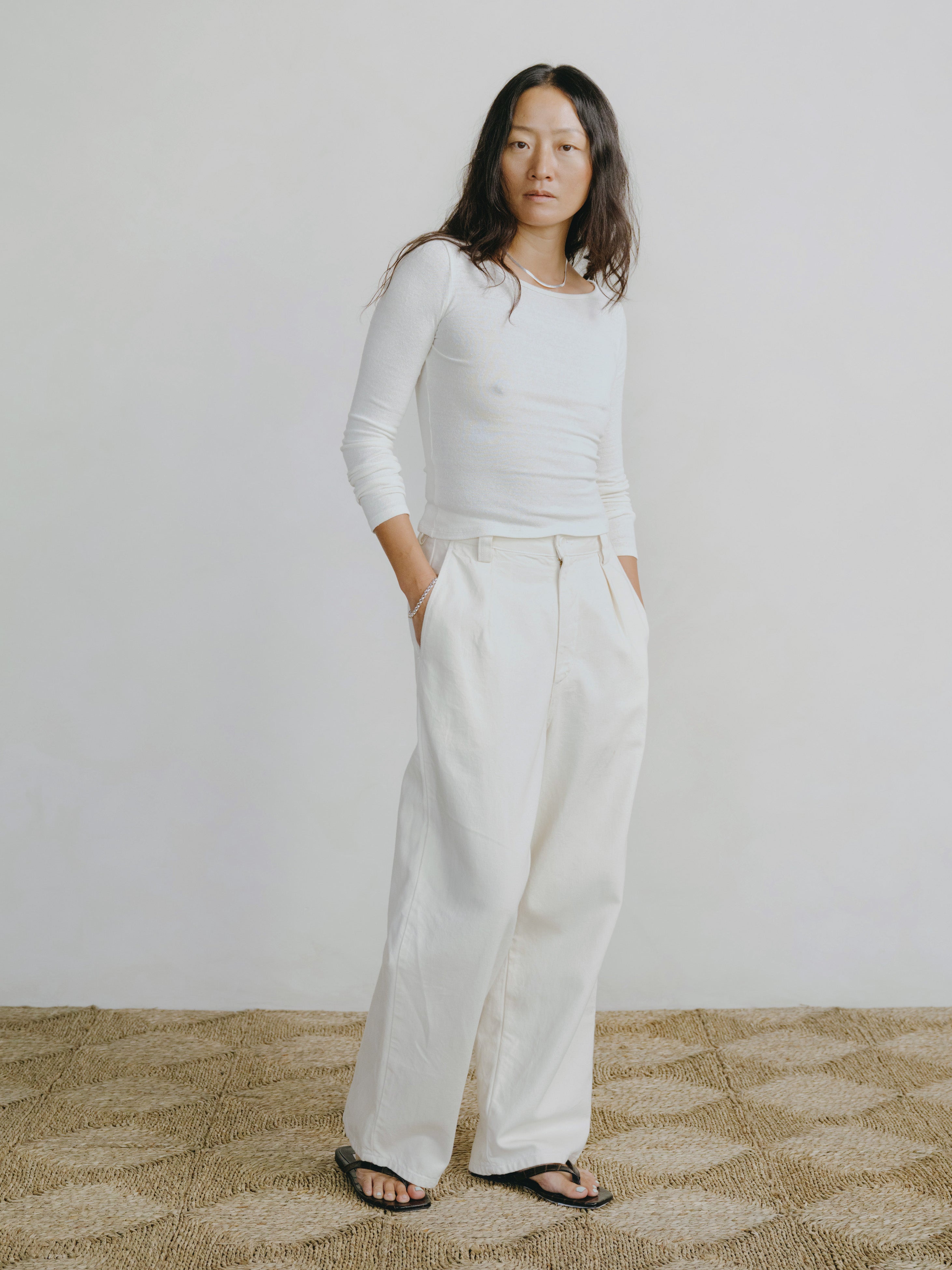 Field Pant, Tencel Bull Denim, Putty