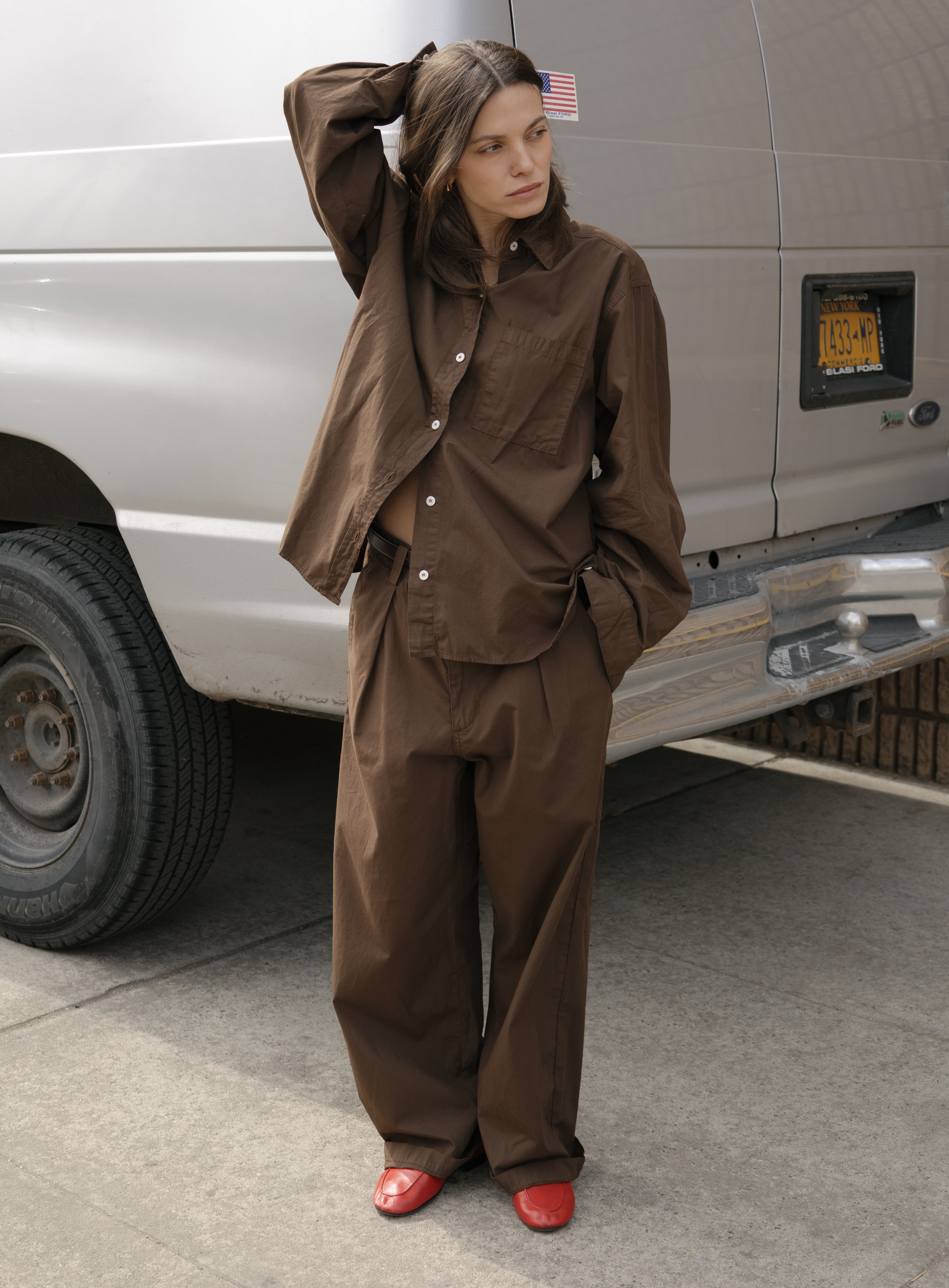 Poplin Field Pant, Organic Poplin, Manzanita